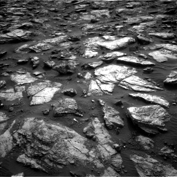 Nasa's Mars rover Curiosity acquired this image using its Left Navigation Camera on Sol 1482, at drive 1566, site number 58