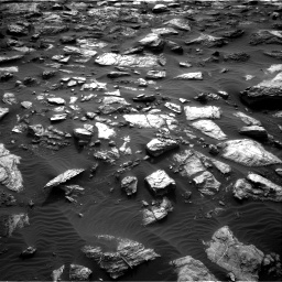 Nasa's Mars rover Curiosity acquired this image using its Right Navigation Camera on Sol 1482, at drive 1518, site number 58