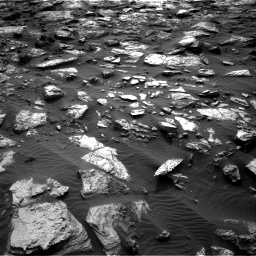 Nasa's Mars rover Curiosity acquired this image using its Right Navigation Camera on Sol 1482, at drive 1524, site number 58