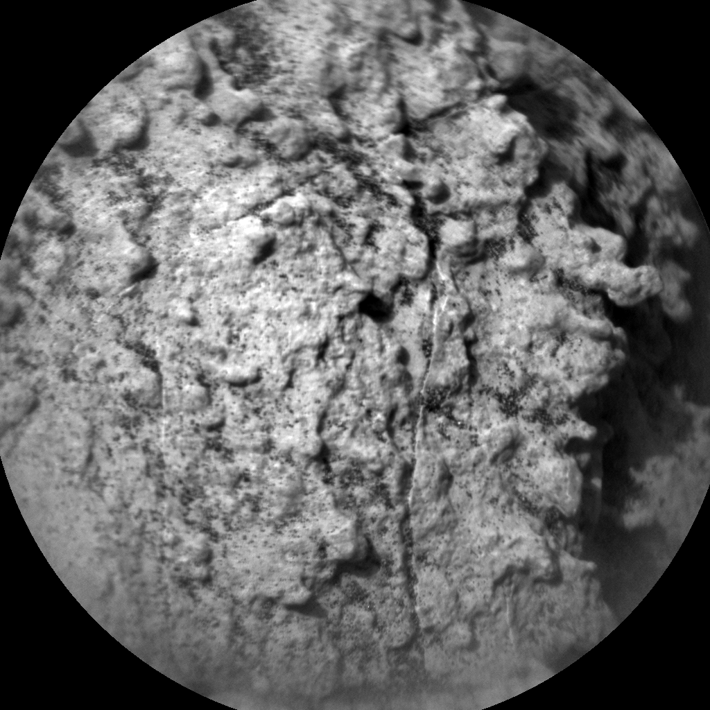Nasa's Mars rover Curiosity acquired this image using its Chemistry & Camera (ChemCam) on Sol 1482, at drive 1248, site number 58