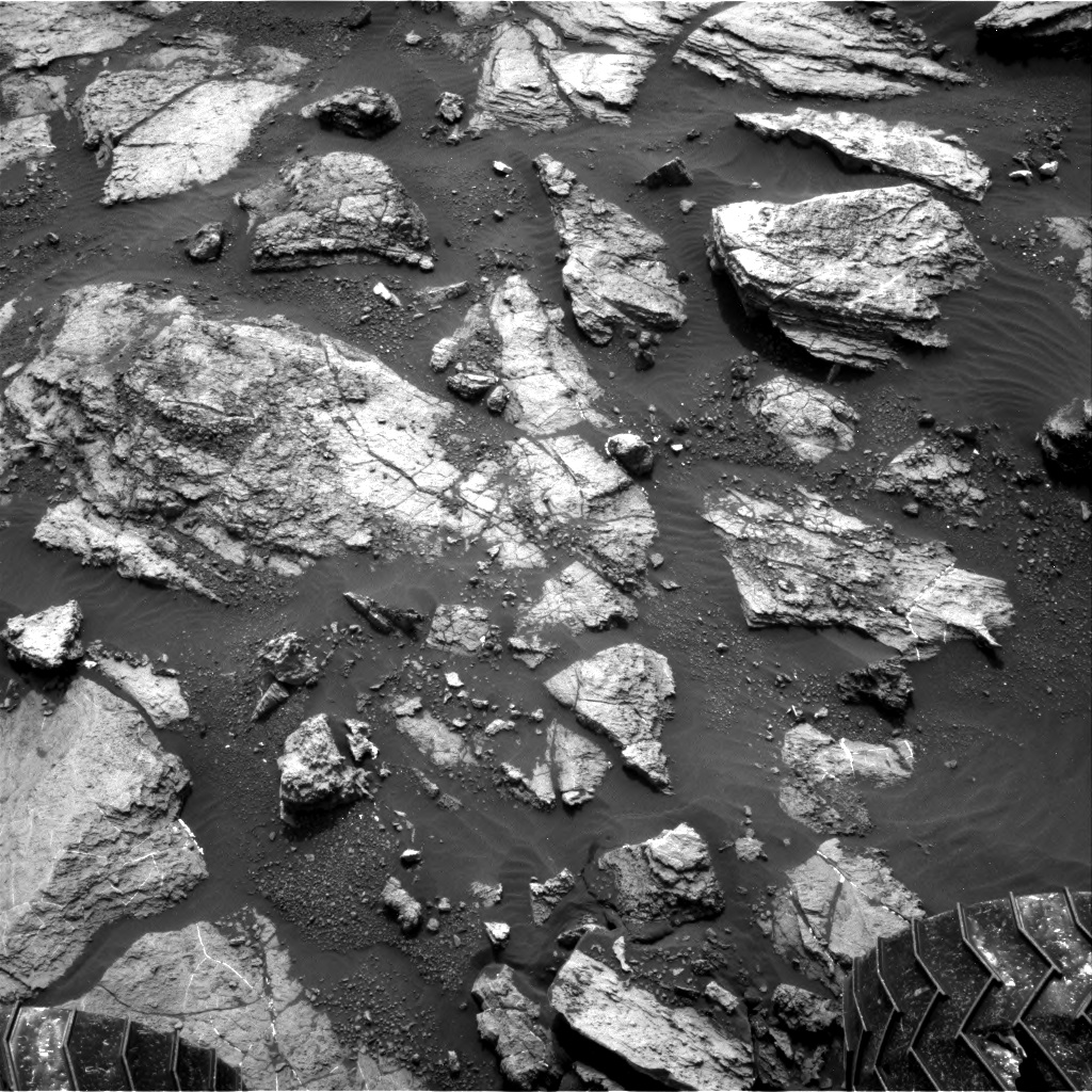Nasa's Mars rover Curiosity acquired this image using its Right Navigation Camera on Sol 1483, at drive 1572, site number 58