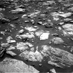 Nasa's Mars rover Curiosity acquired this image using its Left Navigation Camera on Sol 1485, at drive 1578, site number 58