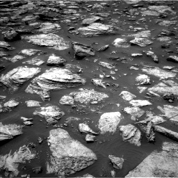 Nasa's Mars rover Curiosity acquired this image using its Left Navigation Camera on Sol 1485, at drive 1590, site number 58