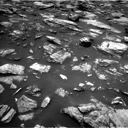 Nasa's Mars rover Curiosity acquired this image using its Left Navigation Camera on Sol 1485, at drive 1608, site number 58