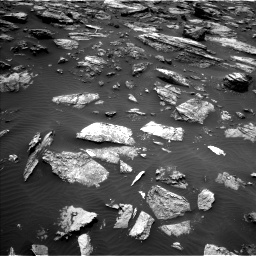 Nasa's Mars rover Curiosity acquired this image using its Left Navigation Camera on Sol 1485, at drive 1614, site number 58