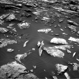 Nasa's Mars rover Curiosity acquired this image using its Left Navigation Camera on Sol 1485, at drive 1620, site number 58