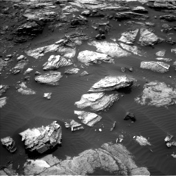 Nasa's Mars rover Curiosity acquired this image using its Left Navigation Camera on Sol 1485, at drive 1638, site number 58