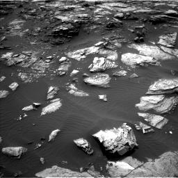 Nasa's Mars rover Curiosity acquired this image using its Left Navigation Camera on Sol 1485, at drive 1644, site number 58