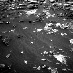 Nasa's Mars rover Curiosity acquired this image using its Left Navigation Camera on Sol 1485, at drive 1668, site number 58