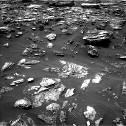 Nasa's Mars rover Curiosity acquired this image using its Left Navigation Camera on Sol 1485, at drive 1716, site number 58