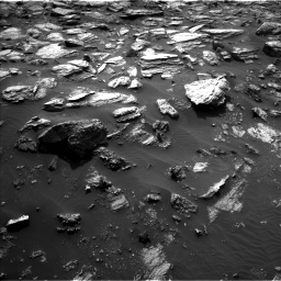 Nasa's Mars rover Curiosity acquired this image using its Left Navigation Camera on Sol 1485, at drive 1740, site number 58