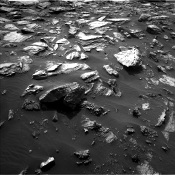 Nasa's Mars rover Curiosity acquired this image using its Left Navigation Camera on Sol 1485, at drive 1758, site number 58