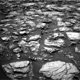 Nasa's Mars rover Curiosity acquired this image using its Left Navigation Camera on Sol 1485, at drive 1812, site number 58