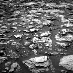 Nasa's Mars rover Curiosity acquired this image using its Left Navigation Camera on Sol 1485, at drive 1818, site number 58