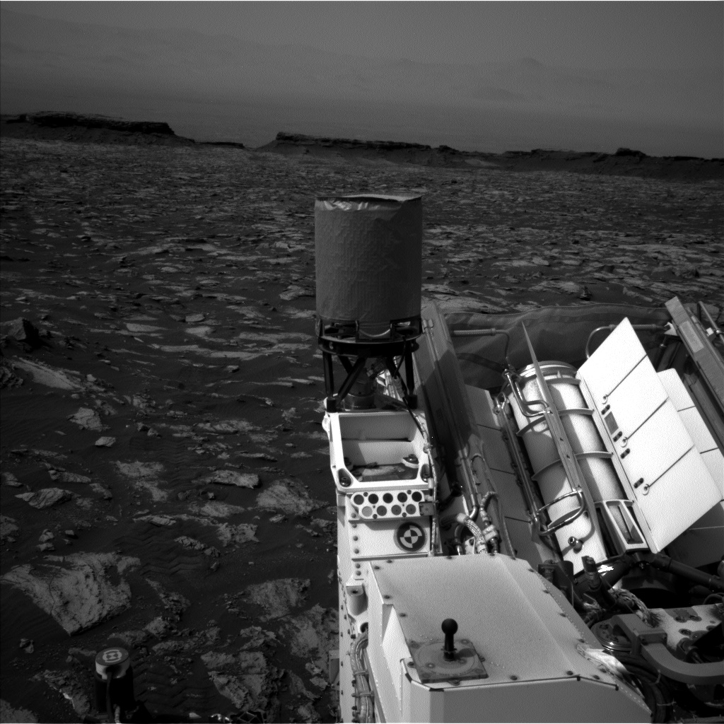 Nasa's Mars rover Curiosity acquired this image using its Left Navigation Camera on Sol 1485, at drive 1836, site number 58