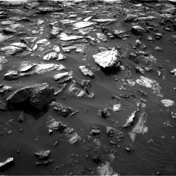 Nasa's Mars rover Curiosity acquired this image using its Right Navigation Camera on Sol 1485, at drive 1758, site number 58