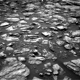 Nasa's Mars rover Curiosity acquired this image using its Right Navigation Camera on Sol 1485, at drive 1830, site number 58