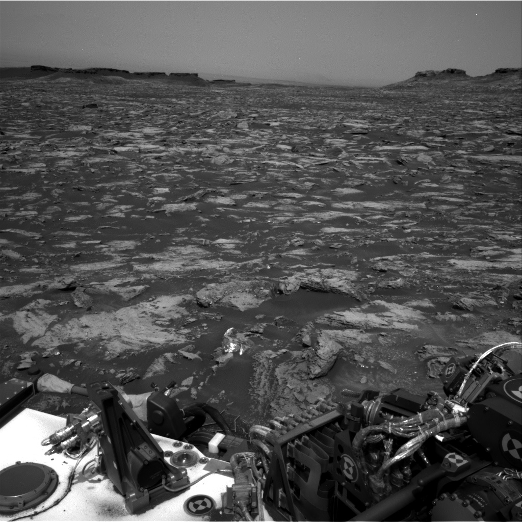 Nasa's Mars rover Curiosity acquired this image using its Right Navigation Camera on Sol 1485, at drive 1836, site number 58