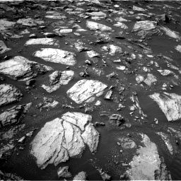 Nasa's Mars rover Curiosity acquired this image using its Left Navigation Camera on Sol 1487, at drive 1854, site number 58