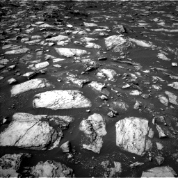Nasa's Mars rover Curiosity acquired this image using its Left Navigation Camera on Sol 1487, at drive 1878, site number 58