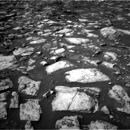 Nasa's Mars rover Curiosity acquired this image using its Left Navigation Camera on Sol 1487, at drive 1884, site number 58
