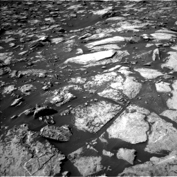 Nasa's Mars rover Curiosity acquired this image using its Left Navigation Camera on Sol 1487, at drive 1926, site number 58