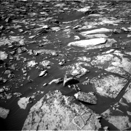 Nasa's Mars rover Curiosity acquired this image using its Left Navigation Camera on Sol 1487, at drive 1932, site number 58