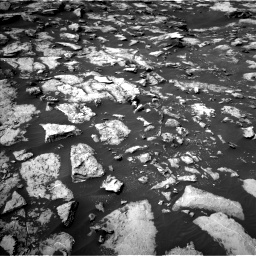 Nasa's Mars rover Curiosity acquired this image using its Left Navigation Camera on Sol 1487, at drive 1944, site number 58