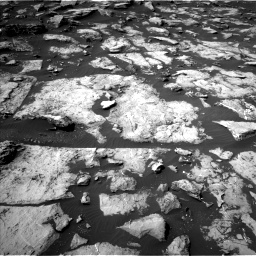 Nasa's Mars rover Curiosity acquired this image using its Left Navigation Camera on Sol 1487, at drive 1962, site number 58