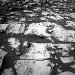 Nasa's Mars rover Curiosity acquired this image using its Left Navigation Camera on Sol 1487, at drive 1968, site number 58