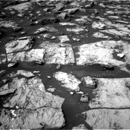 Nasa's Mars rover Curiosity acquired this image using its Left Navigation Camera on Sol 1487, at drive 1974, site number 58