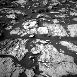 Nasa's Mars rover Curiosity acquired this image using its Left Navigation Camera on Sol 1487, at drive 1980, site number 58