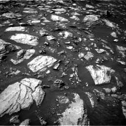 Nasa's Mars rover Curiosity acquired this image using its Right Navigation Camera on Sol 1487, at drive 1854, site number 58