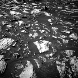 Nasa's Mars rover Curiosity acquired this image using its Right Navigation Camera on Sol 1487, at drive 1860, site number 58