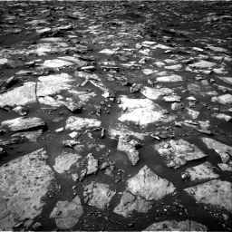 Nasa's Mars rover Curiosity acquired this image using its Right Navigation Camera on Sol 1487, at drive 1902, site number 58