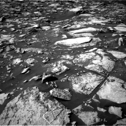 Nasa's Mars rover Curiosity acquired this image using its Right Navigation Camera on Sol 1487, at drive 1932, site number 58