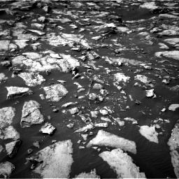 Nasa's Mars rover Curiosity acquired this image using its Right Navigation Camera on Sol 1487, at drive 1944, site number 58