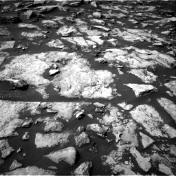Nasa's Mars rover Curiosity acquired this image using its Right Navigation Camera on Sol 1487, at drive 1962, site number 58