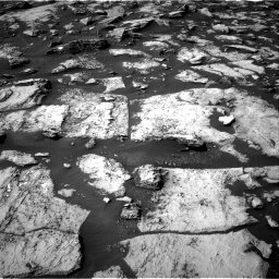 Nasa's Mars rover Curiosity acquired this image using its Right Navigation Camera on Sol 1487, at drive 1974, site number 58