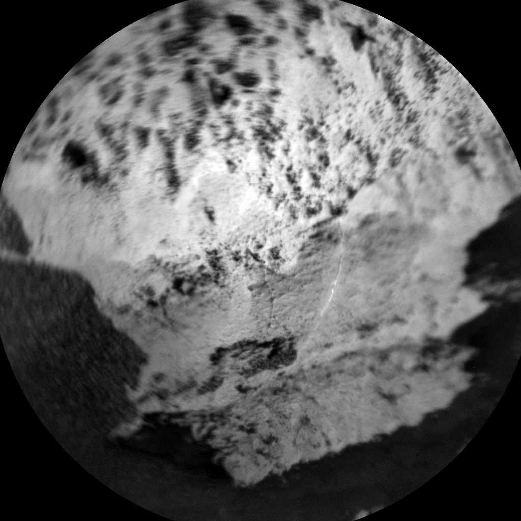 Nasa's Mars rover Curiosity acquired this image using its Chemistry & Camera (ChemCam) on Sol 1487, at drive 1986, site number 58