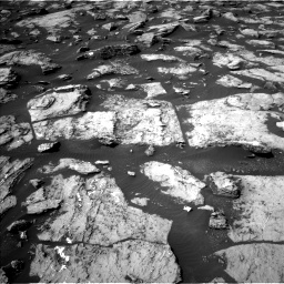 Nasa's Mars rover Curiosity acquired this image using its Left Navigation Camera on Sol 1489, at drive 1992, site number 58