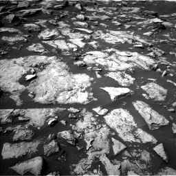 Nasa's Mars rover Curiosity acquired this image using its Left Navigation Camera on Sol 1489, at drive 2010, site number 58
