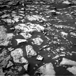Nasa's Mars rover Curiosity acquired this image using its Left Navigation Camera on Sol 1489, at drive 2016, site number 58