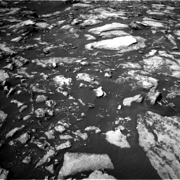 Nasa's Mars rover Curiosity acquired this image using its Left Navigation Camera on Sol 1489, at drive 2028, site number 58