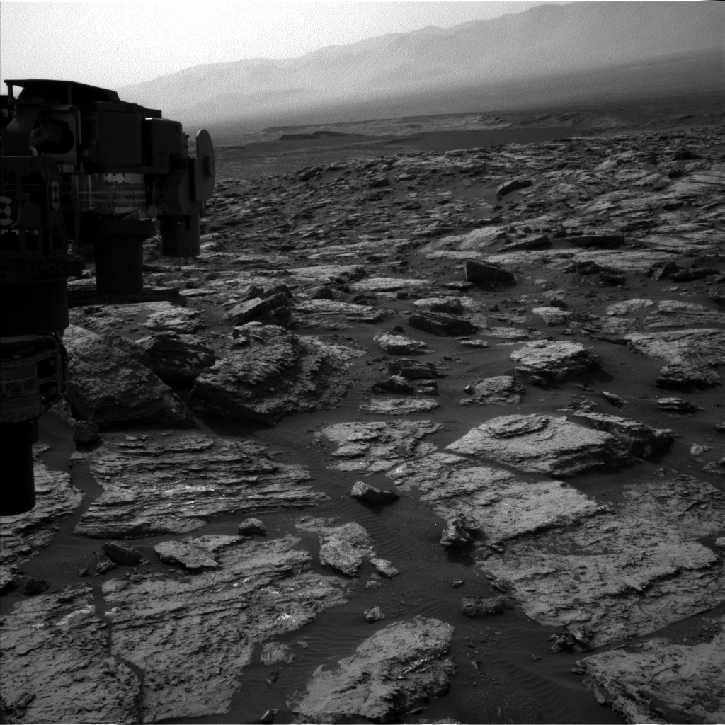 Nasa's Mars rover Curiosity acquired this image using its Left Navigation Camera on Sol 1489, at drive 2046, site number 58