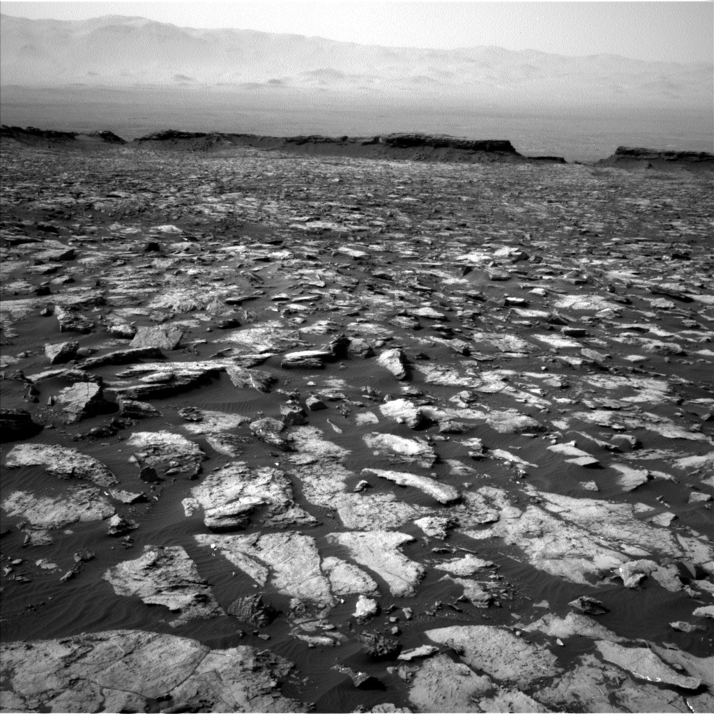 Nasa's Mars rover Curiosity acquired this image using its Left Navigation Camera on Sol 1489, at drive 2046, site number 58