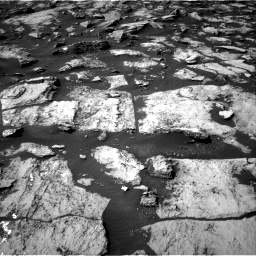 Nasa's Mars rover Curiosity acquired this image using its Right Navigation Camera on Sol 1489, at drive 1992, site number 58