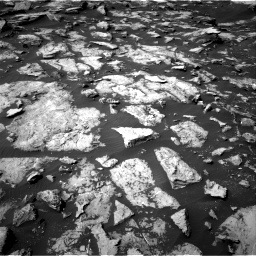 Nasa's Mars rover Curiosity acquired this image using its Right Navigation Camera on Sol 1489, at drive 2010, site number 58