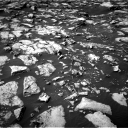 Nasa's Mars rover Curiosity acquired this image using its Right Navigation Camera on Sol 1489, at drive 2016, site number 58