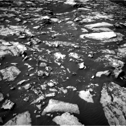 Nasa's Mars rover Curiosity acquired this image using its Right Navigation Camera on Sol 1489, at drive 2022, site number 58